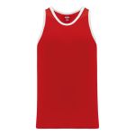 Athletic Knit B1325-208 League Basketball Jersey - Red/White - Primary
