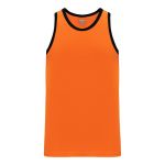 Athletic Knit B1325-263 League Basketball Jersey - Orange/Black - Primary