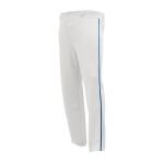 BA1391 Pro Baseball Pants - White/Royal - Front