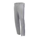 BA1391 Pro Baseball Pants - Grey/Navy - Front
