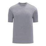 BA1800 Pullover Baseball Jersey - Heather Grey - Front