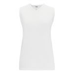 BA635L Women's Baseball Jersey - White - Front