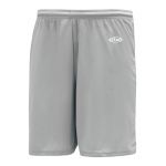 BAS1300 Baseball Shorts - Grey - Front