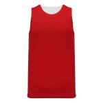 BR1105 League Basketball Jersey - Red/White - Front