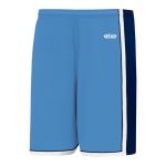 BS1735 Pro Basketball Shorts - Sky/White/Navy - Front
