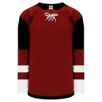 H550B Pro Hockey Jersey - 2017 Arizona Av Red - Front