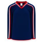 H550B Pro Hockey Jersey - 2010 Columbus Navy - Front