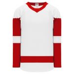 H550B Pro Hockey Jersey - 2017 Detroit White - Front