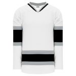 H550B Pro Hockey Jersey - New 1988 La White - Front