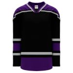 H550B Pro Hockey Jersey - New 1998 Los Angeles Black - Front