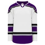 H550B Pro Hockey Jersey - New 1998 Los Angeles White - Front
