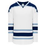 H550B Pro Hockey Jersey - Maine White - Front