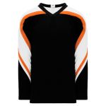 H550B Pro Hockey Jersey - Philadelphia 3rd Black - Front