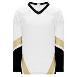 H550B Pro Hockey Jersey - New Pittsburgh 3rd White - Front