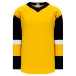 H550B Pro Hockey Jersey - 2018 Pittsburgh 3rd Gold - Front