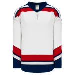 H550B Pro Hockey Jersey - New 2005 Team Usa White - Front