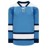 H550C Pro Hockey Jersey - New 2008 Pittsburgh 3rd Sky Blue - Front
