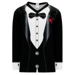 H550C Pro Hockey Jersey - Tuxedo Black - Front