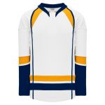 H550D Pro Hockey Jersey - 2013 Nashville White - Front