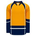 H550D Pro Hockey Jersey - 2013 Nashville Gold - Front