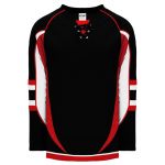 H550D Pro Hockey Jersey - 2009 Ottawa 3rd Black - Front