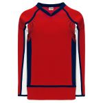 H550D Pro Hockey Jersey - 2008 Washington Red - Front