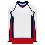 H550D Pro Hockey Jersey - 2008 Washington White - Front