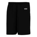 Athletic Knit BS1300-001 Basketball Shorts - Black - Primary