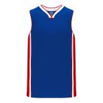 Athletic Knit B1715-333 Pro Basketball Jersey - Royal/Red/White - Primary