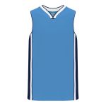 Athletic Knit B1715-475 Pro Basketball Jersey - Sky/Navy/White - Primary