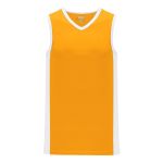 Athletic Knit B2115-236 Pro Basketball Jersey - Gold/White - Primary
