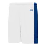 Athletic Knit BS9145-207 Pro Basketball Shorts - White/Royal - Primary