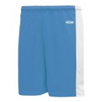 Athletic Knit BS9145-227 Pro Basketball Shorts - Sky/White - Primary