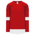Athletic Knit H550B-DET755B Pro Hockey Jersey - 2017 Detroit Red - Primary