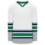 Athletic Knit H550B-HAR958B Pro Hockey Jersey - 1992 Hartford White - Primary