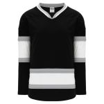 Athletic Knit H550B-LAS778B Pro Hockey Jersey - 1988 LA Black - Primary