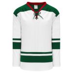 Athletic Knit H550B-MIN565B Pro Hockey Jersey - 2013 Minnesota White - Primary