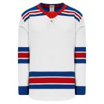Athletic Knit H550B-NYR535B Pro Hockey Jersey - 2017 New York Rangers White - Primary