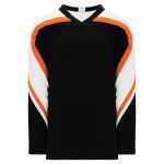 Athletic Knit H550B-PHI624B Pro Hockey Jersey - Philadelphia 3rd Black - Primary