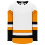 Athletic Knit H550B-PIT745B Pro Hockey Jersey - 2017 Pittsburgh White - Primary