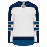 Athletic Knit H550B-WIN725B Pro Hockey Jersey - 2017 Winnipeg White - Primary