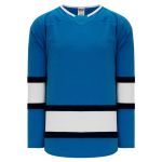 Athletic Knit H550B-WIN776B Pro Hockey Jersey - 2018 Winnipeg 3rd Cobalt - Primary