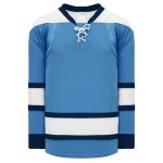 Athletic Knit H550C-PIT794C Pro Hockey Jersey - 2008 Pittsburgh 3rd Sky Blue - Primary