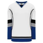 Athletic Knit H550C-TAM897C Pro Hockey Jersey - 2009 Tampa Bay 3rd White - Primary