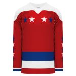 Athletic Knit H550C-WAS916C Pro Hockey Jersey - 2005 Washington 3rd Red - Primary
