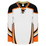 Athletic Knit H550D-ANA539D Pro Hockey Jersey - 2014 Anaheim White - Primary