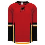 Athletic Knit H550D-CAL718D Pro Hockey Jersey - 2017 Calgary Red - Primary