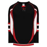 Athletic Knit H550D-OTT936D Pro Hockey Jersey - 2009 Ottawa 3rd Black - Primary