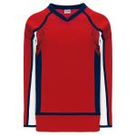 Athletic Knit H550D-WAS806D Pro Hockey Jersey - 2008 Washington Red - Primary
