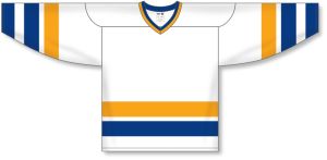 Athletic Knit H550B-CHA386B Pro Hockey Jersey - Chiefs White - Front